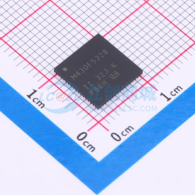 具有 128KB 闪存、10KB SRAM、12 位 ADC、比较器、DMA、UART/SPI/I2C 和硬件乘法器的 25MHz MCU实物图