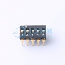 间距2.54mm 5位拨码开关缩略图