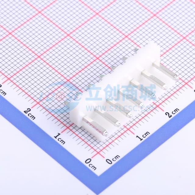 1x7P 间距:3.96mm 直插 【插件】实物图