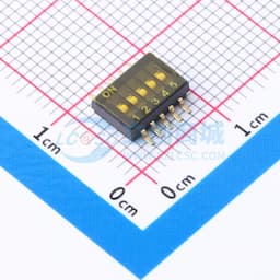 间距1.27mm 5位拨码开关缩略图