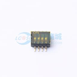 间距1.27mm 4位拨码开关缩略图