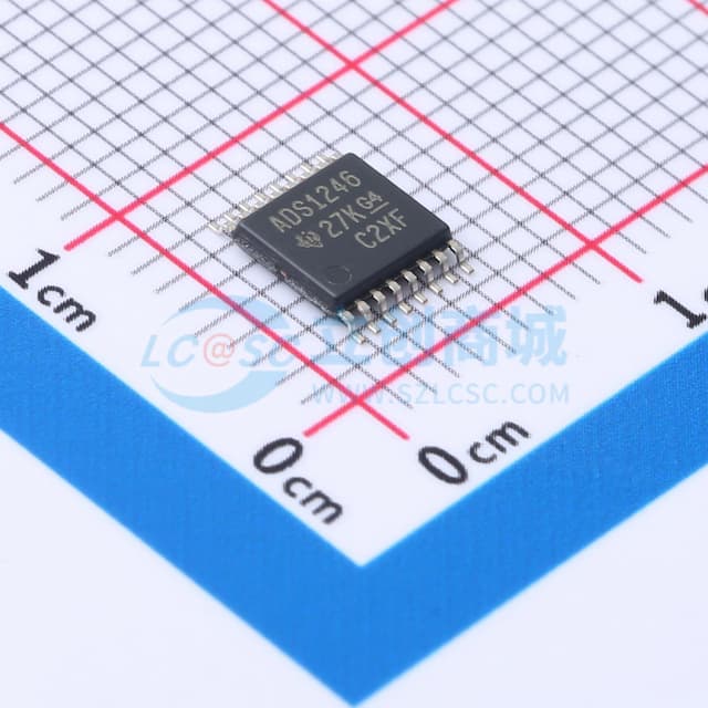ADS124x 24位, 2-kSPS, 带可编程增益放大器(PGA)的传感器测量模拟到数字转换器实物图