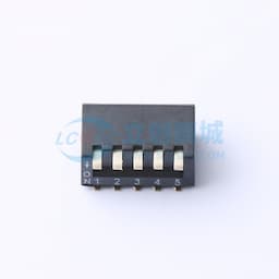 间距2.54mm 5位拨码开关缩略图