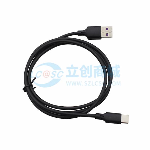 U2TC数据线-USB2.0 AM-Type c  1米实物图