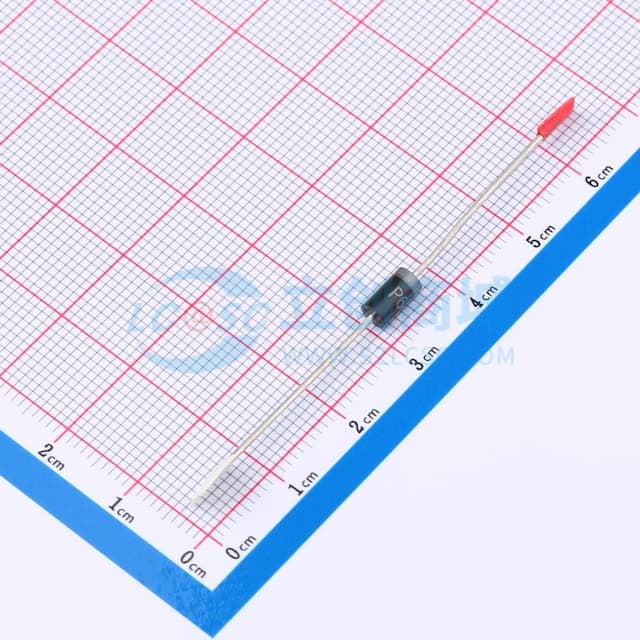 单向TVS 128V截止 峰值浪涌电流：2.9A实物图