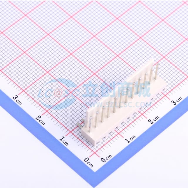 1x12P 间距:2.54mm 弯插 【插件】实物图