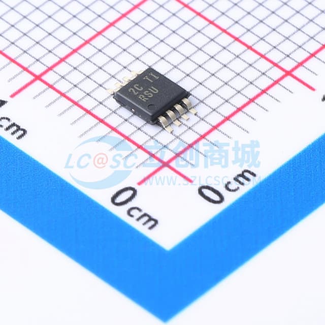 双路高速音频运算放大器实物图