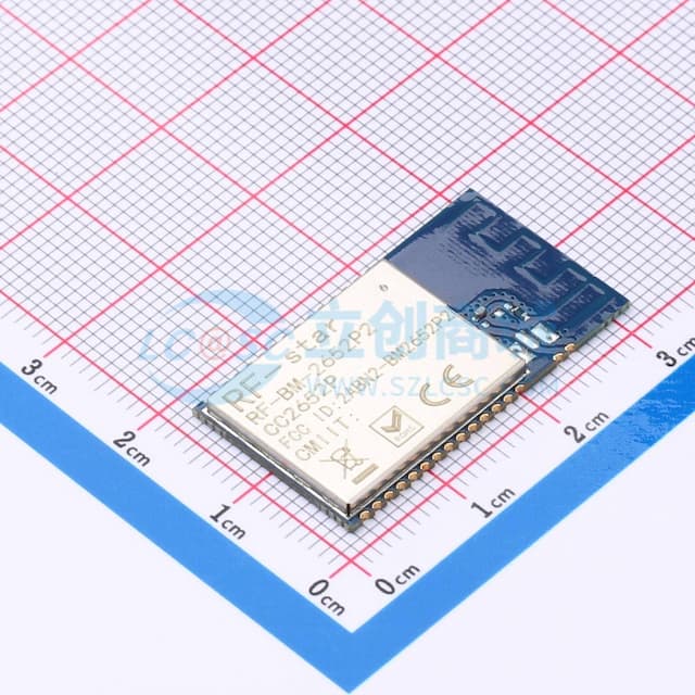 CC2652P 2.4G多协议无线模块实物图