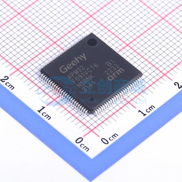 APM32F091VCT6实物图