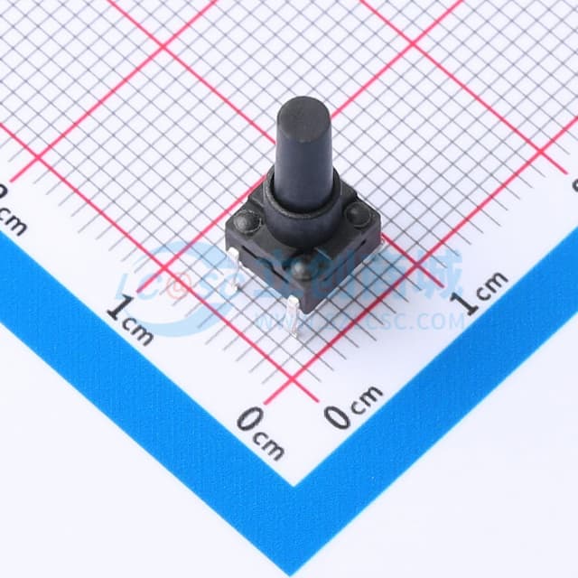 【插件】插脚防水轻触开关 160gf实物图