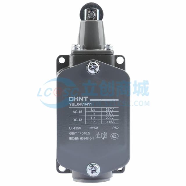 CHNT(正泰)行程开关YBLX-K1/411实物图