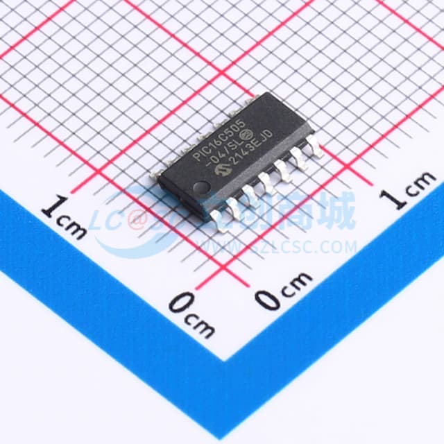 14 PIN, 8位CMOS微控制器实物图