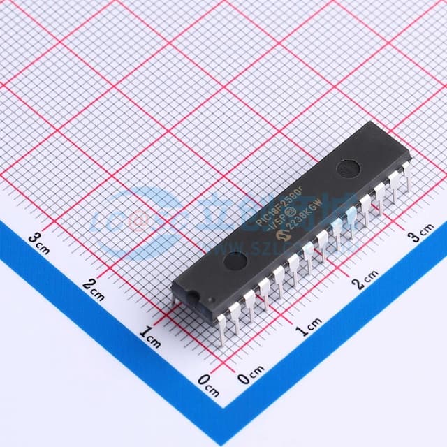 PIC18F2580-I/SP 【插件】实物图