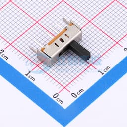 单排四脚 三档 立插拨动开关 柄高6MM缩略图