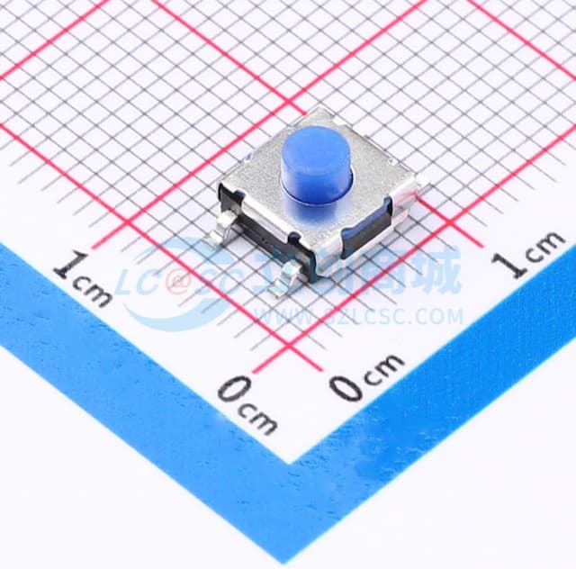 6.2*6.2*4.3mm 贴片 轻触开关实物图