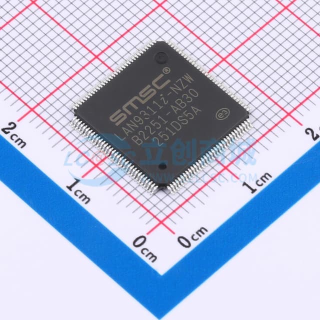 两端口10/100管理型以太网交换机，带16位非PCI CPU接口实物图