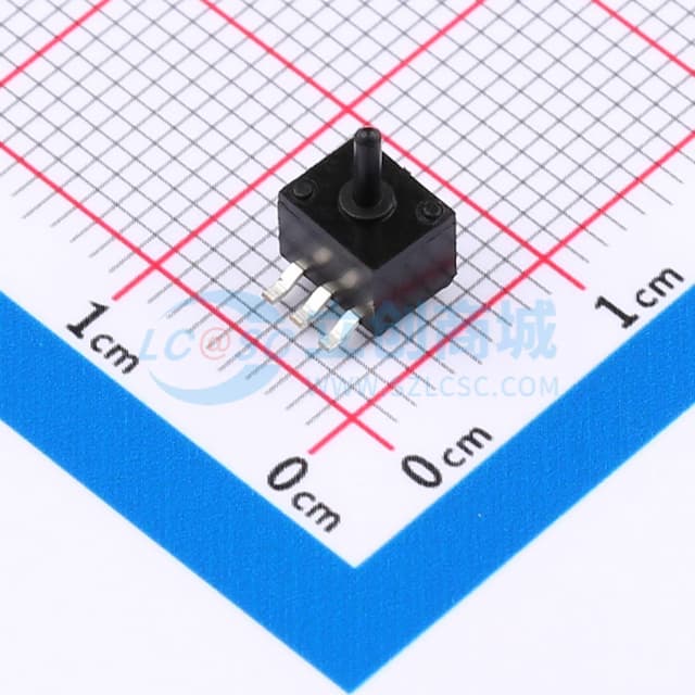 5.0X4.0X4.05 常开型 立贴 检测行程开关实物图