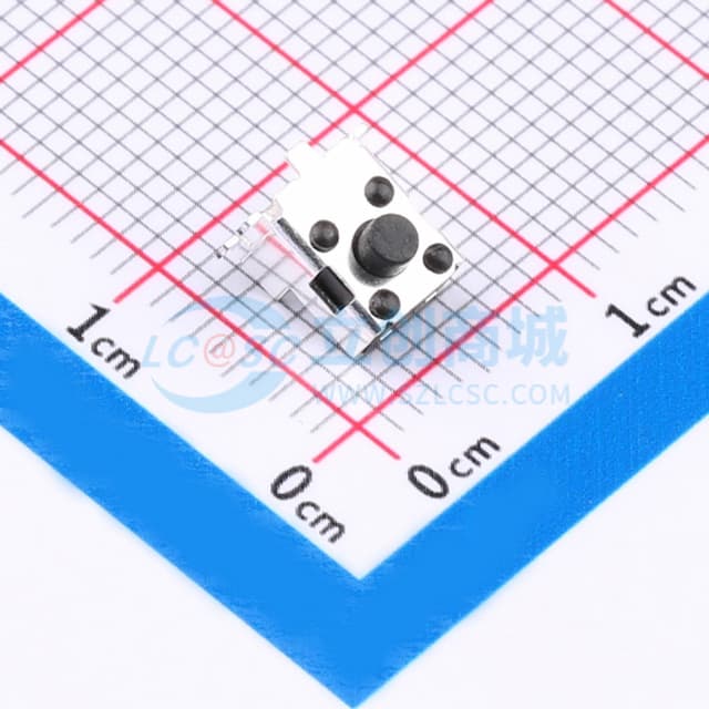 4.5*4.5*4.3mm 贴片 轻触开关实物图