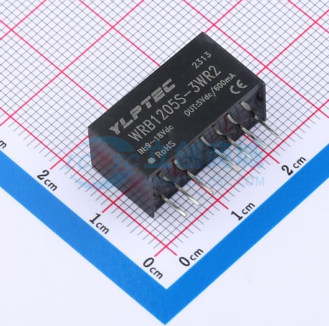 3W超宽电压输入隔离稳压正负双路/单路输出DC/DC模块电源实物图