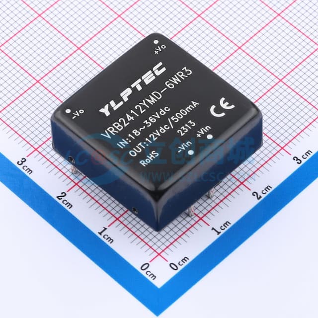 6W宽电压输入隔离稳压单路/双路输出DC/DC电源模块实物图