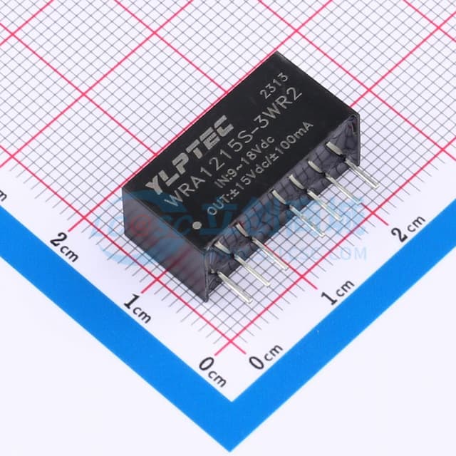 3W超宽电压输入隔离稳压正负双路/单路输出DC/DC模块电源实物图