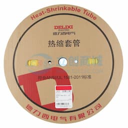 [一整盒100米] DELIXI(德力西) 热缩管 18mm 黄色 RSG18YD缩略图