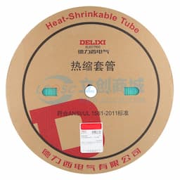 [一整盒100米] DELIXI(德力西) 热缩管 22mm 绿色 RSG22GD缩略图