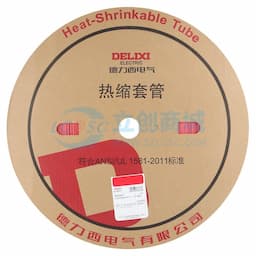 [一整盒100米] DELIXI(德力西) 热缩管 22mm 红色 RSG22RD缩略图
