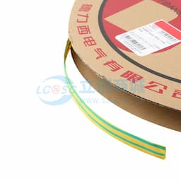 [一整盒100米] DELIXI(德力西) 热缩管 12mm 黄绿 RSG12SD缩略图