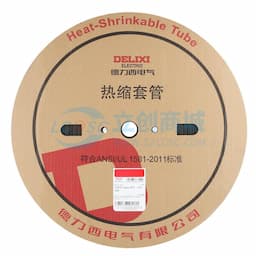 [一盘100米] DELIXI(德力西) 热缩管 18mm 黑色 RSG18BD缩略图