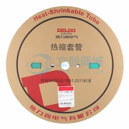 [一整盒100米] DELIXI(德力西) 热缩管 12mm 绿色 RSG12GD缩略图