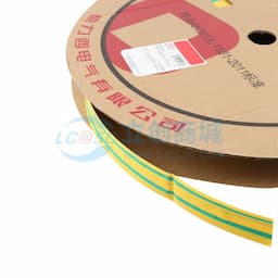 [一整盒100米] DELIXI(德力西) 热缩管 18mm 黄绿 RSG18SD缩略图