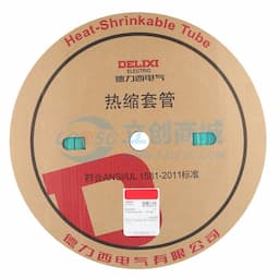 [一整盒100米] DELIXI(德力西) 热缩管 14mm 绿色 RSG14GD缩略图
