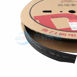 [一整盒100米] DELIXI(德力西) 热缩管 22mm 黑色 RSG22BD缩略图