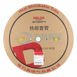 [一整盒100米] DELIXI(德力西) 热缩管 20mm 黄绿 RSG20S缩略图