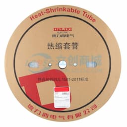 [一整盒100米] DELIXI(德力西) 热缩管 10mm 透明 RSG10TD缩略图