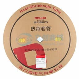 [一整盒100米] DELIXI(德力西) 热缩管 14mm 黄色 RSG14YD缩略图