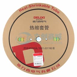 [一整盒100米] DELIXI(德力西) 热缩管 12mm 黄绿 RSG12SD缩略图