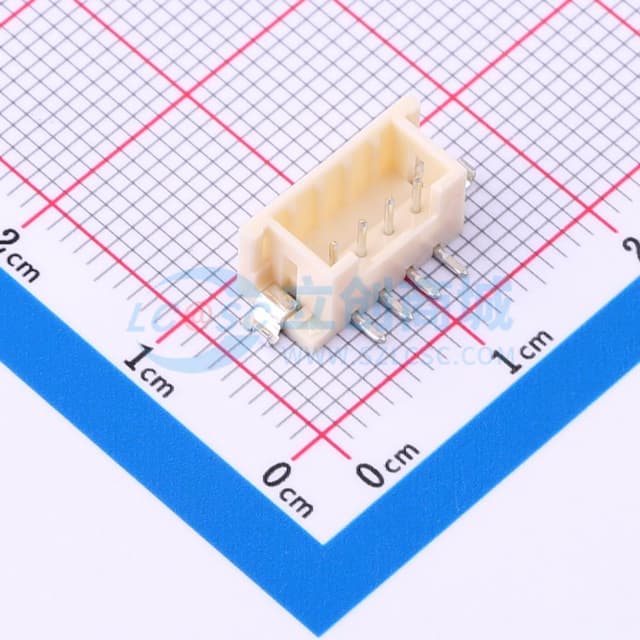 1x4P 间距:2mm 立贴实物图
