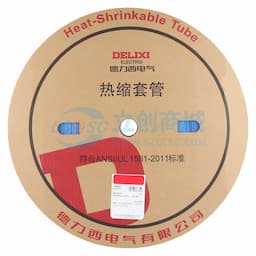 [一整盒100米] DELIXI(德力西) 热缩管 22mm 蓝色 RSG22UD缩略图