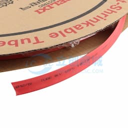[一整盒100米] DELIXI(德力西) 热缩管 12mm 红色 RSG12RD缩略图