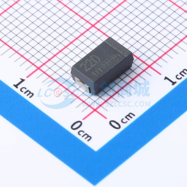 220uF ±20% 10V实物图