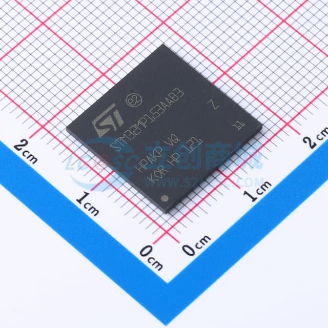 具有Arm Dual Cortex-A7 650 Mhz、Arm Cortex-M4实时协处理器、TFT显示器和FD-CAN的MPU实物图