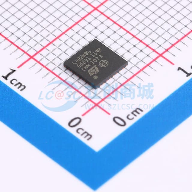 带FPU的超低功耗80 Mhz Arm Cortex-M4 MCU，具有128-KB Flash存储器和USB实物图