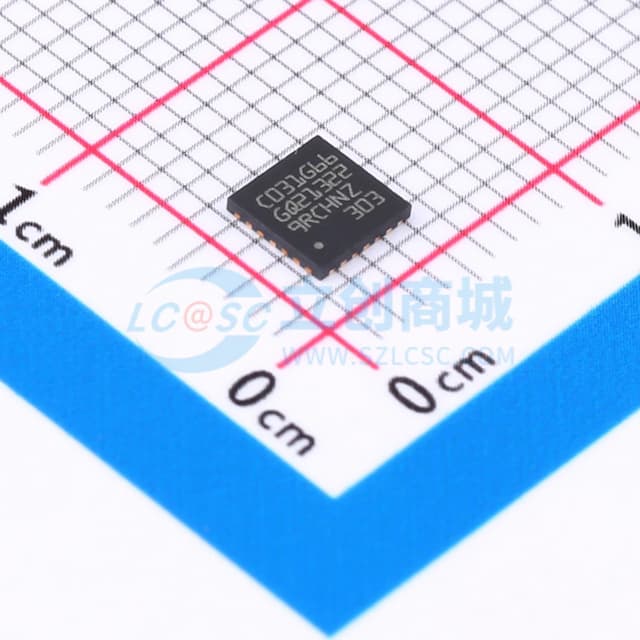 STM32C031G6U6实物图