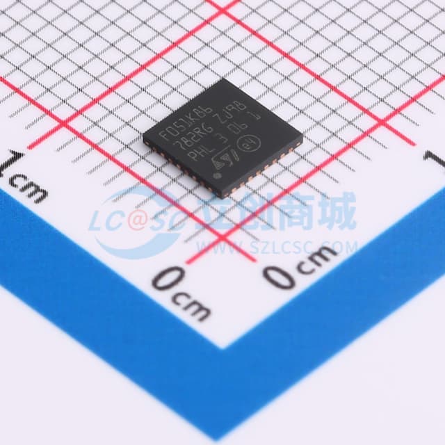 主流ARM Cortex-M0基本型系列MCU，具有64 KB Flash、48 MHz CPU、运动控制和CEC功能实物图