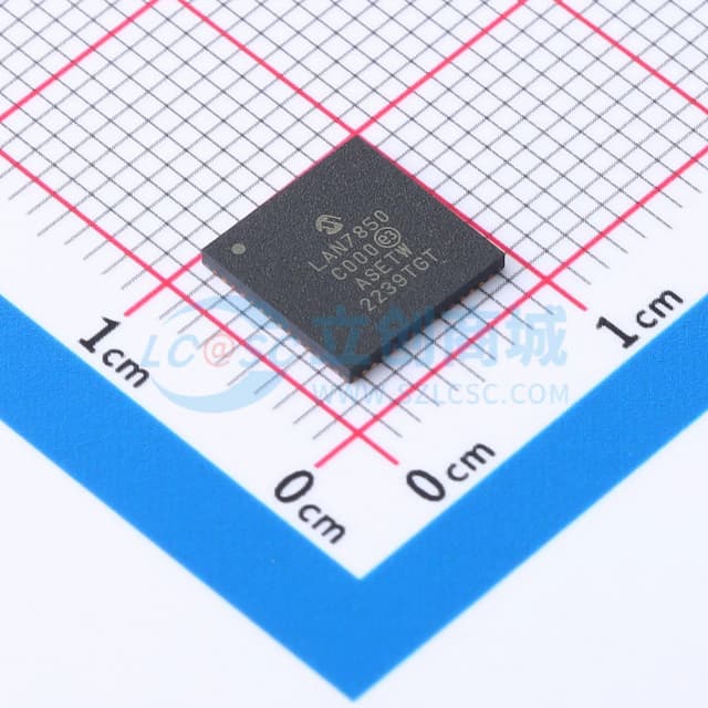 高速USB 2.0至10/100/1000以太网控制器实物图