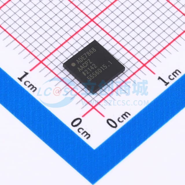 多相多功能电能计量IC实物图