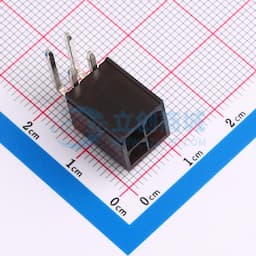 黑色 2x2P 间距:4.2mm 弯插 系列:Mini-Fit(MX 4.2)缩略图