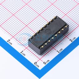 2.54-8P贴片侧拨黑有LOGO管装缩略图